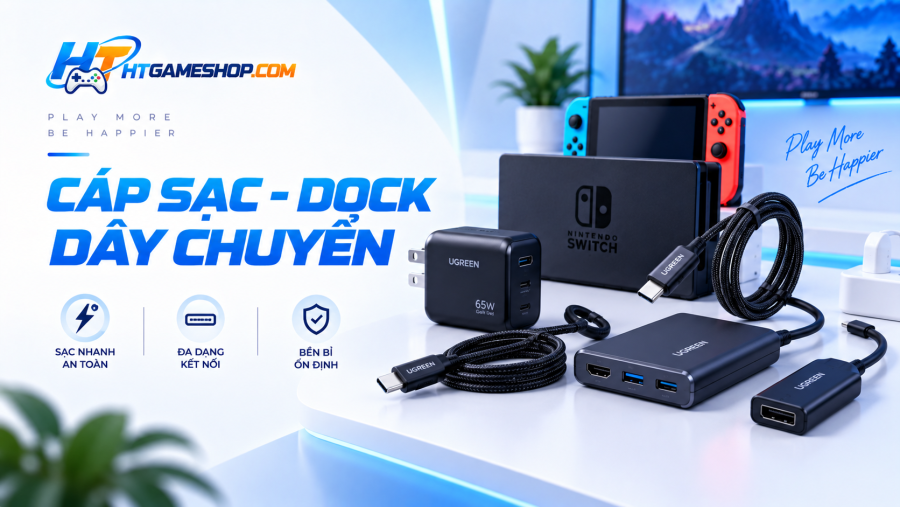  Cáp Sạc - Dock - Dây Chuyển