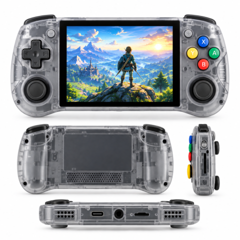 Helegaly Retro Mini – Máy Chơi Game Cầm Tay Trong Suốt